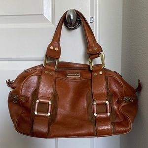 Jimmy Choo Brown Leather Bag
